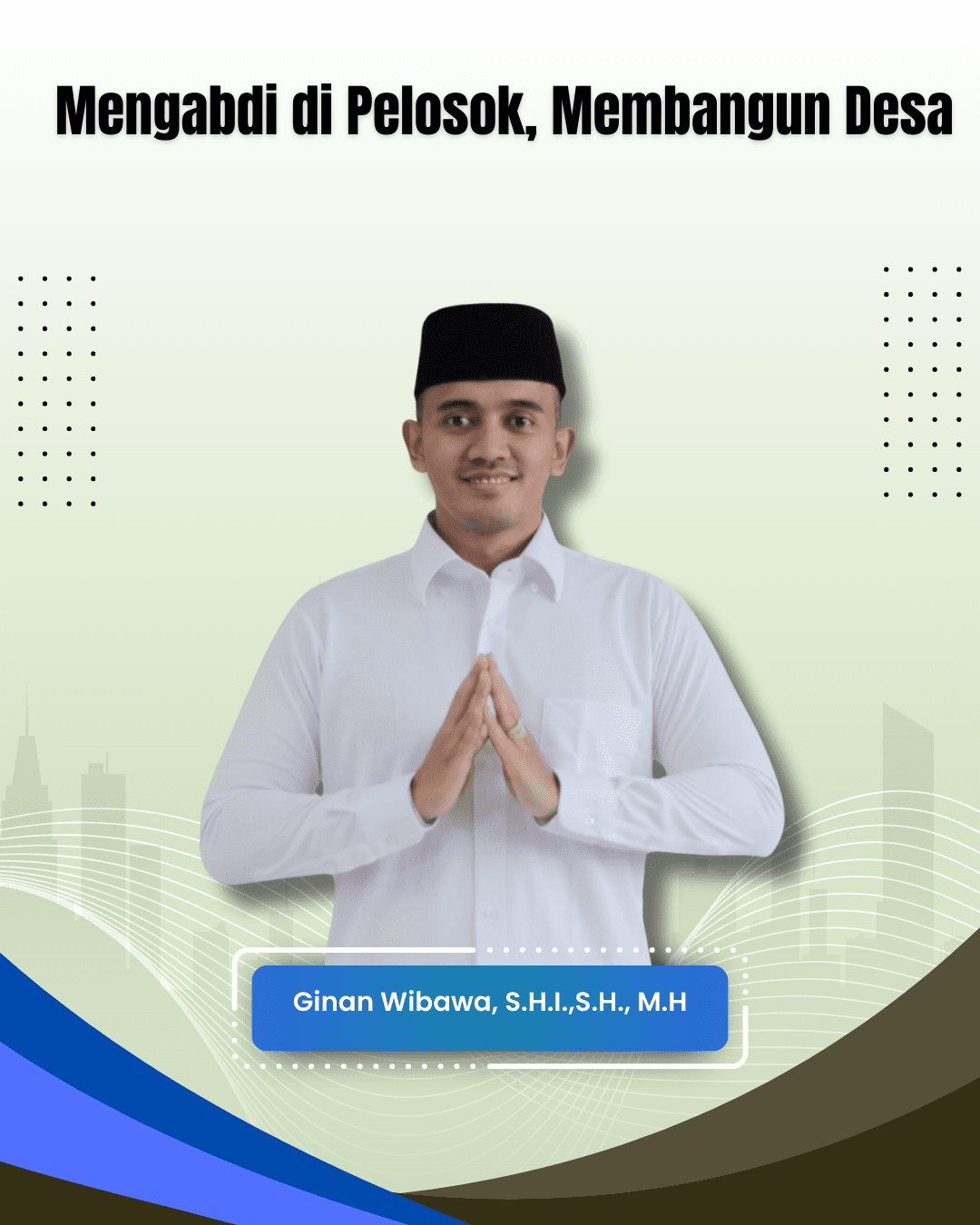 Ginan Wibawa: Mengabdi di Pelosok, Membangun Desa